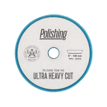 Set of 10 Ultra Heavy Cut Polishing Pads 150/130mm