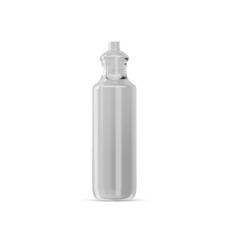 Flasche 1L - transparent