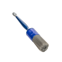 Blue brush with grey bristles no. 16
