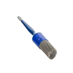 Blue brush with grey bristles no. 18