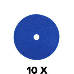 Set of 10 One Step Polishing Pads 90/80mm