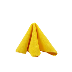 Yellow Microfiber with Edging 30x30cm