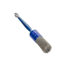 Blue brush with grey bristles no. 12