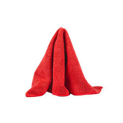 Red Microfiber with Edging 30x30cm